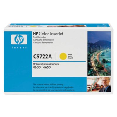 Hp 641A Toner, Yellow Single Pack, C9722A